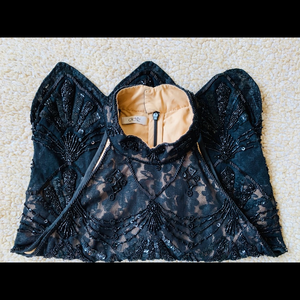 Black beaded top !!!